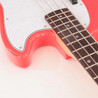Eastcoast MSB Short Scale Bass Guitar In Fiesta Red With Rosewood Fretboard - EC-MSB-FRD (10).jpg