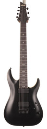 Second Hand Schecter C-7 Elite Evil Twin 7-String Satin Black, Original Case 083 - SH-241-5083 (3).jpg
