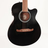 B Stock : Fender FA-135CE Concert Walnut Fingerboard Black 005 - B-097125350-0005 (6).jpg
