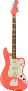 B Stock : Squier Classic Vibe Bass VI Laurel board Mint Pickguard Matching Headstock Tahitian Coral 001 - 0374585511 2.jpg