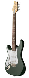 PRS John Mayer Left-Handed SE Silver Sky in Laurel Green, Rosewood Fretboard - SE Silver Sky Rosewood Lefty Laurel Green_3quarters_compressed.jpg