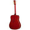 Epiphone Inspired By Gibson Custom 1960 Hummingbird Reissue In Heritage Cherry Sunburst, Left Handed - ECHBR0HSGH1L_5_Back.jpg