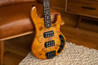 Sterling by Music Man StingRay HH Poplar Burl Ray34 Bass in Amber - block_RAY34HH-poplar-top-02_1600x.jpg