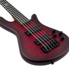 Spector NS Pulse II 5-String Bass Guitar in Black Cherry Matte - NSPULSE5BCM_Slant.jpg