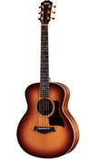 Taylor Sunset Boulevard Collection GS Mini-e Rosewood Electro Acoustic in Sunset Edgeburst - Taylor-Sunset-Blvd-GS-Mini-e-Rosewood-SEB-2212204158-FrontLeft-2025.jpg