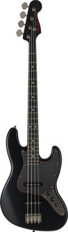 Fender Made in Japan Hybrid II Jazz Bass Guitar in Noir, Rosewood Fingerboard - 5313100306_fen_ins_frt_1_rr.jpg