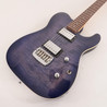 B Stock : G&L Tribute ASAT Deluxe Carved Top In Blueburst With Rosewood Fretboard 018 - B-TI-ASTD-C-0018 (7).jpg
