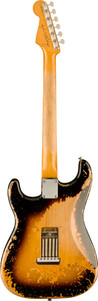 B Stock : Fender Mike McCready Stratocaster Rosewood Fingerboard 3-Color Sunburst 001 - 0145310700-fender-custom-shop-mike-mccready-stratocaster-back.jpg