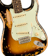 B Stock : Fender Mike McCready Stratocaster Rosewood Fingerboard 3-Color Sunburst 001 - 0145310700-fender-custom-shop-mike-mccready-stratocaster-front-angle.jpg