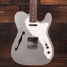 Fender Limited Edition Custom Shop '60's Telecaster Custom Thinline Journeyman Relic in Aged Silver Sparkle - CZ575454 (3).JPG