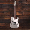 Fender Limited Edition Custom Shop '60's Telecaster Custom Thinline Journeyman Relic in Aged Silver Sparkle - CZ575454 (4).JPG