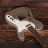 Fender Limited Edition Custom Shop '60's Telecaster Custom Thinline Journeyman Relic in Aged Silver Sparkle - CZ575454 (12).JPG