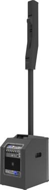 Electro Voice EV Evolve 50M Portable Column Array Active PA System with built-in 8 Channel Mixer - BLACK - 427415-EV_EVOLVE50M_Hero_Left_Rear_Black_2400.jpg