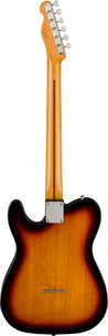 Fender Vintera II '60s Telecaster Thinline Electric Guitar in 3-Tone Sunburst - 0149062300-Fender-Vintera-II-60s-Telecaster-Thinline-in-3-Tone-Sunburst-Back.jpg