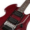 BC Rich Legacy Series Mockingbird ST Electric Guitar with Floyd Rose in Transparent Red - MGSTLETR-14.jpg