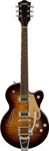 Gretsch G5655T QM Electromatic Center Block Jr. Single Cut Semi-Hollow Electric Guitar in Sweet Tea - 2509876539-2.jpg