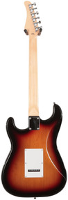 EastCoast ST1 Electric Guitar in 3 Tone Sunburst with Rosewood Fretboard - EC-ST1-3TS-Eastcoast-ST1-Electric-Guitar-in-Tone-Sunburst-Back.jpg