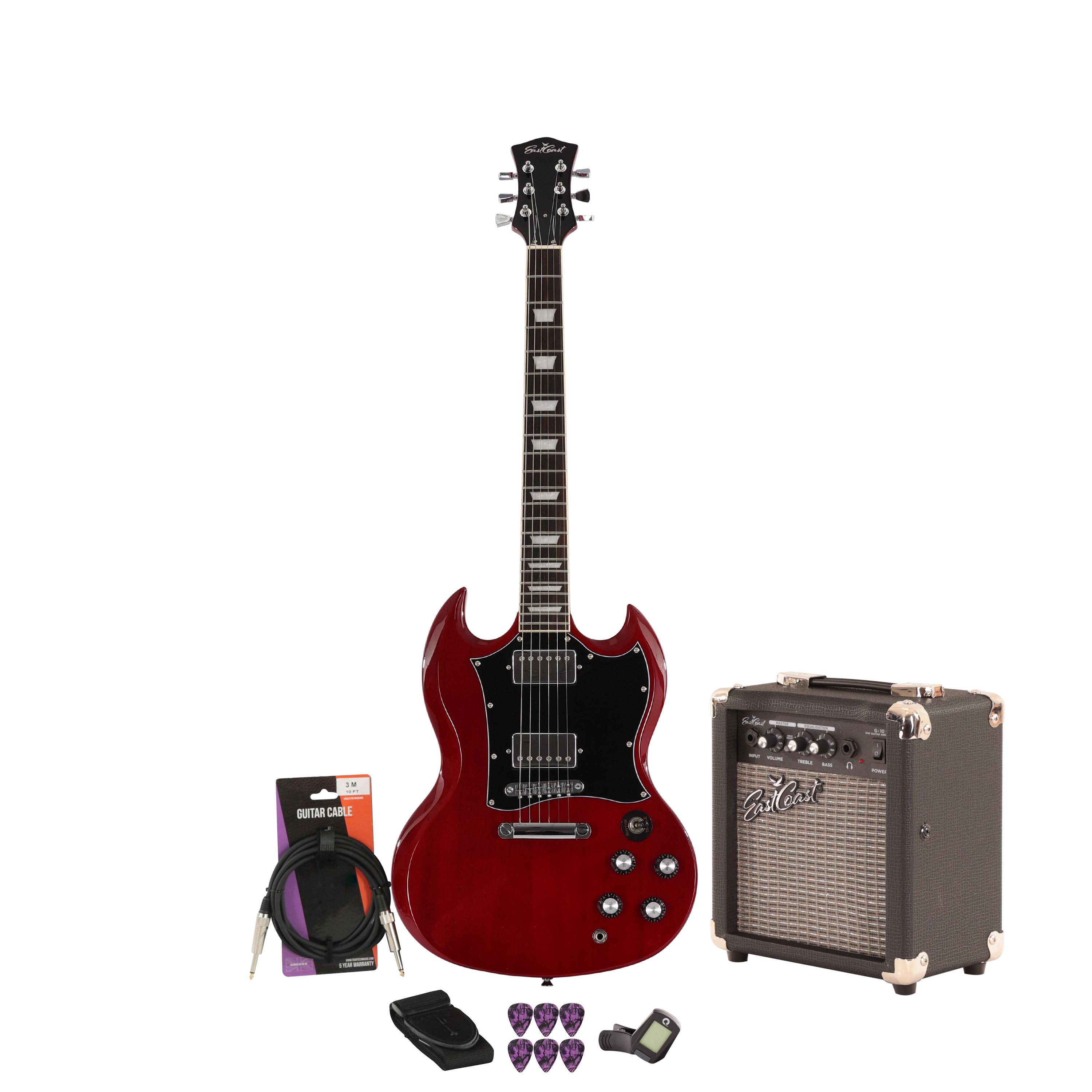 EastCoast GS10 Electric Guitar Starter Pack in Cherry with 10W Amp and Accessories - _BUN-EC-GS10-2-CH-v2.jpg