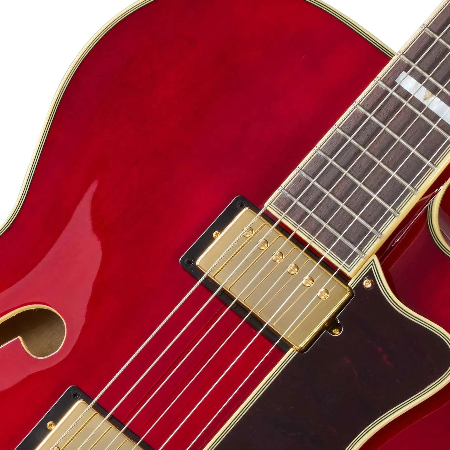 Epiphone Original Broadway Hollow Body Electric Guitar in Wine Red - EOBDWWRGH1 (6).jpg