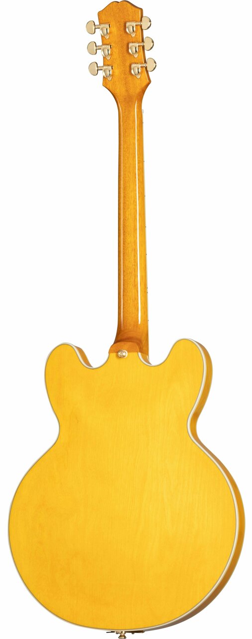 Epiphone Sheraton Semi-Hollow Electric Guitar in Natural - EOSHNAGH1-Epiphone-Sheraton-Frequensator-Natural-Back.jpg