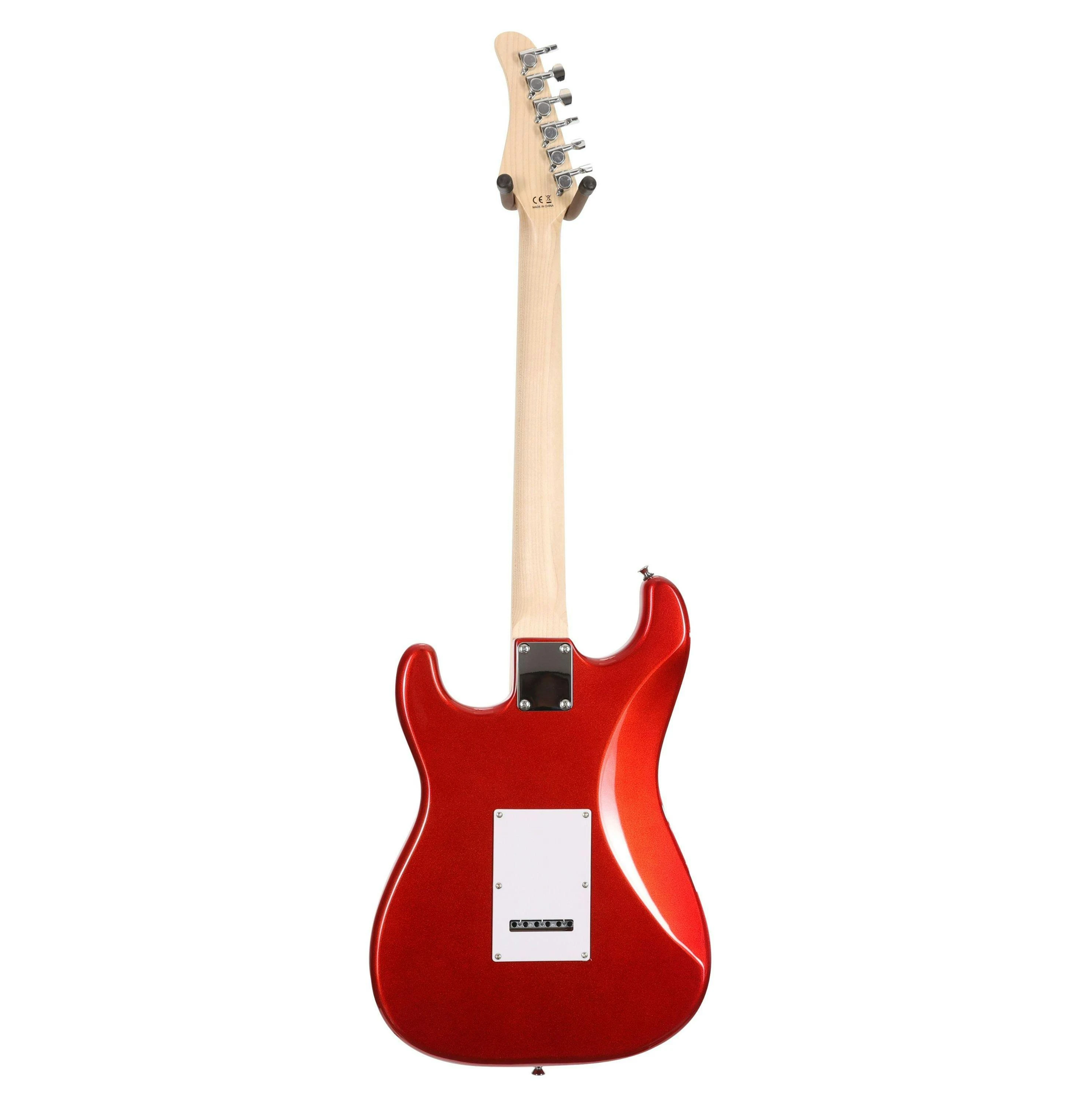EastCoast ST1 Electric Guitar in Red with Maple Fretboard - 477385-EC-GS100-RED 3.jpg