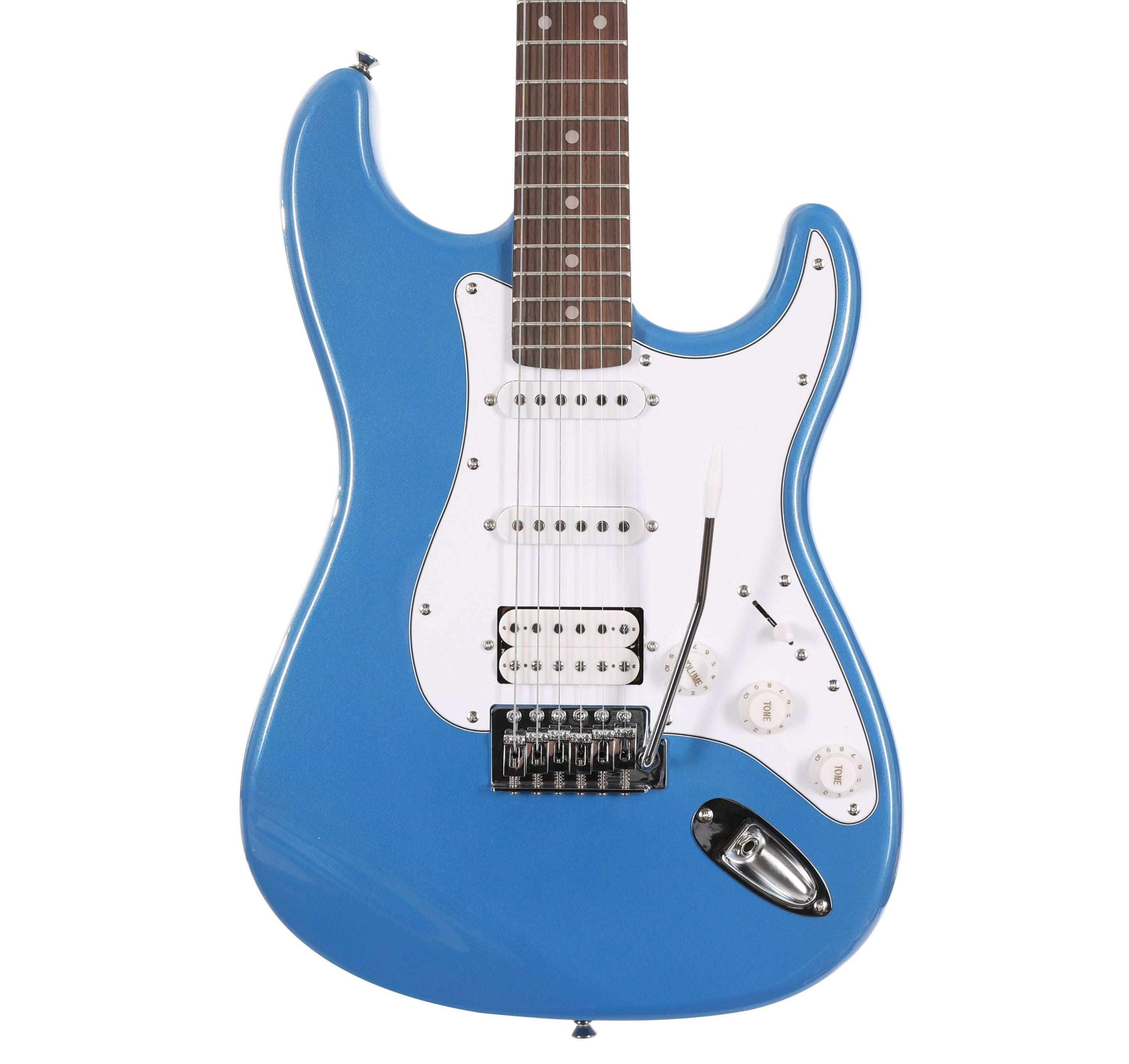 EastCoast ST2 HSS Electric Guitar in Ocean Blue Metallic Rosewood Fretboard - 477397-EC-GS100H-OBM (1).jpg