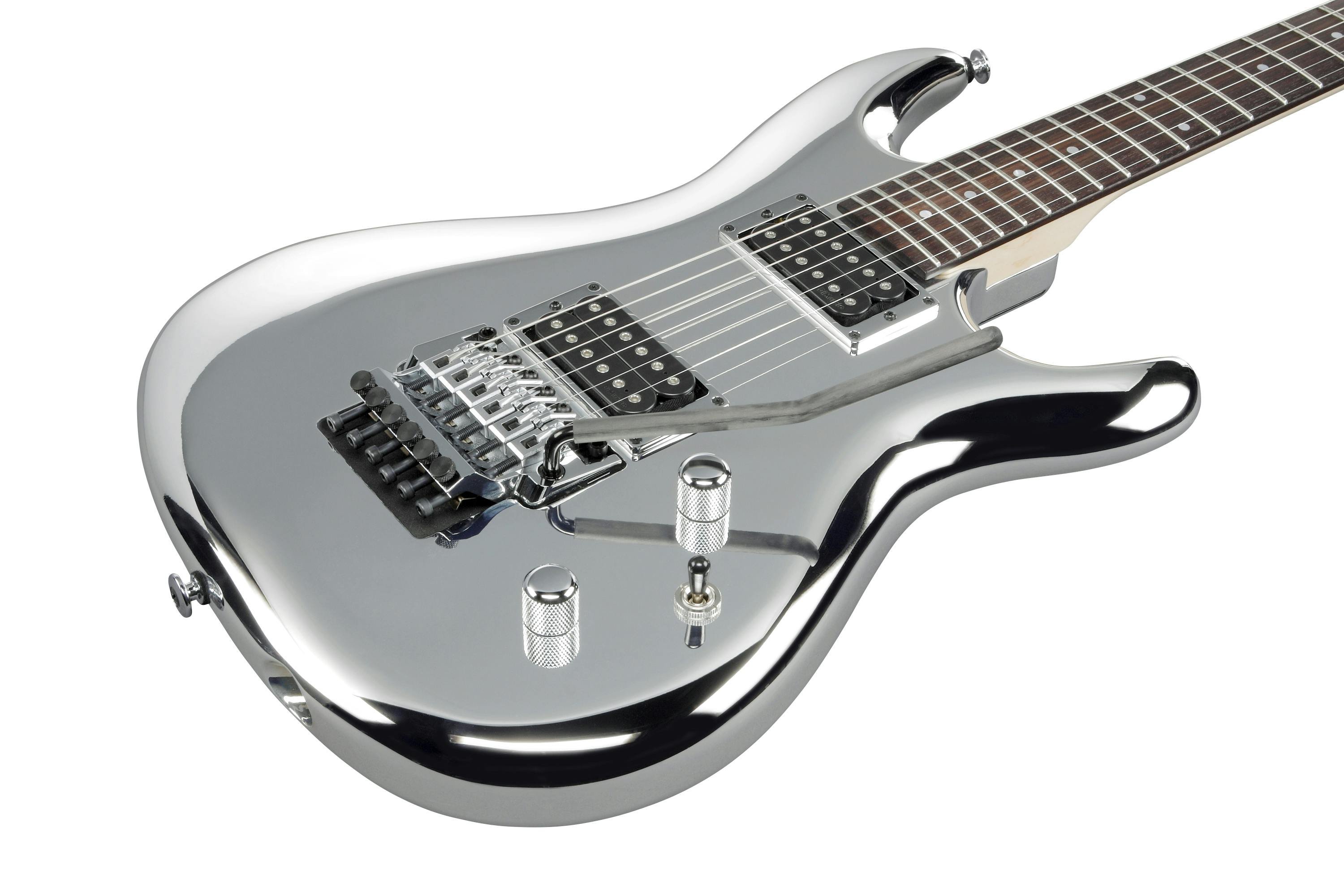 Ibanez JS3CR Joe Satriani Signature "Chrome Boy" Electric Guitar - JS3CR-Ibanez-JS3CR-Joe-Satriani-Body-Angle.jpg