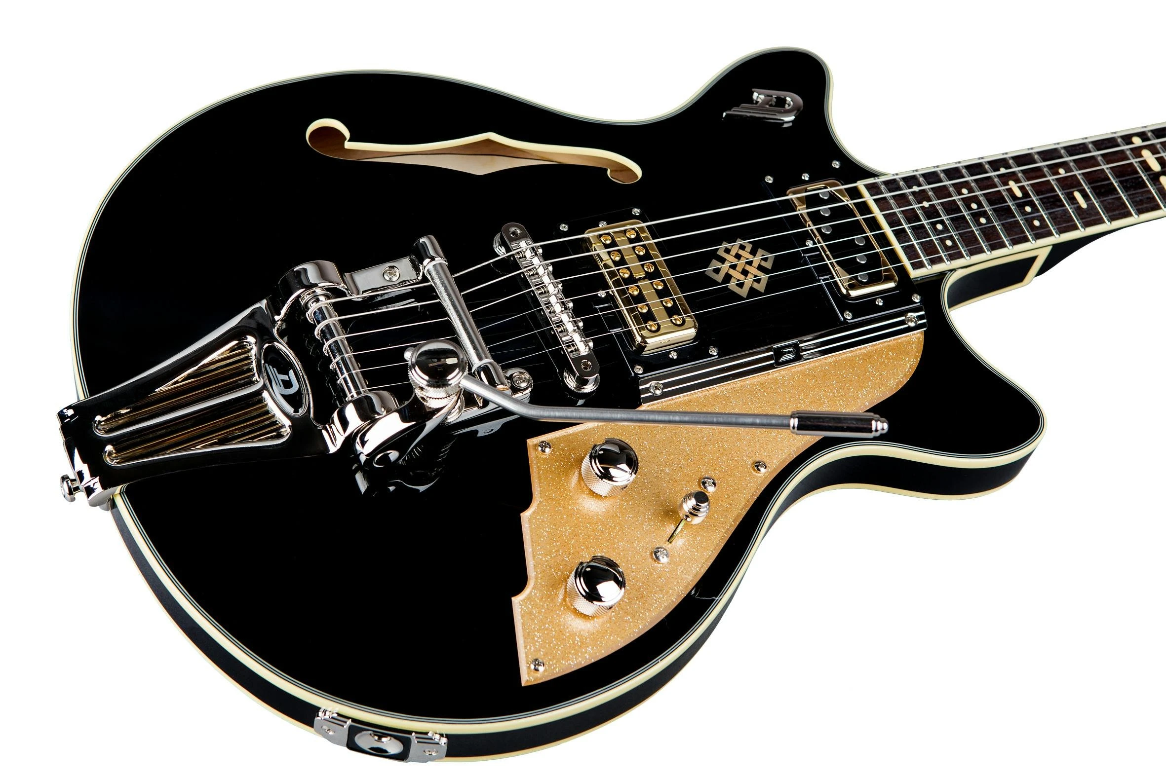 Duesenberg Alliance Series Joe Walsh Semi-Hollow Electric Guitar in Black - 70966-DAC-JW-BK_Body.jpg