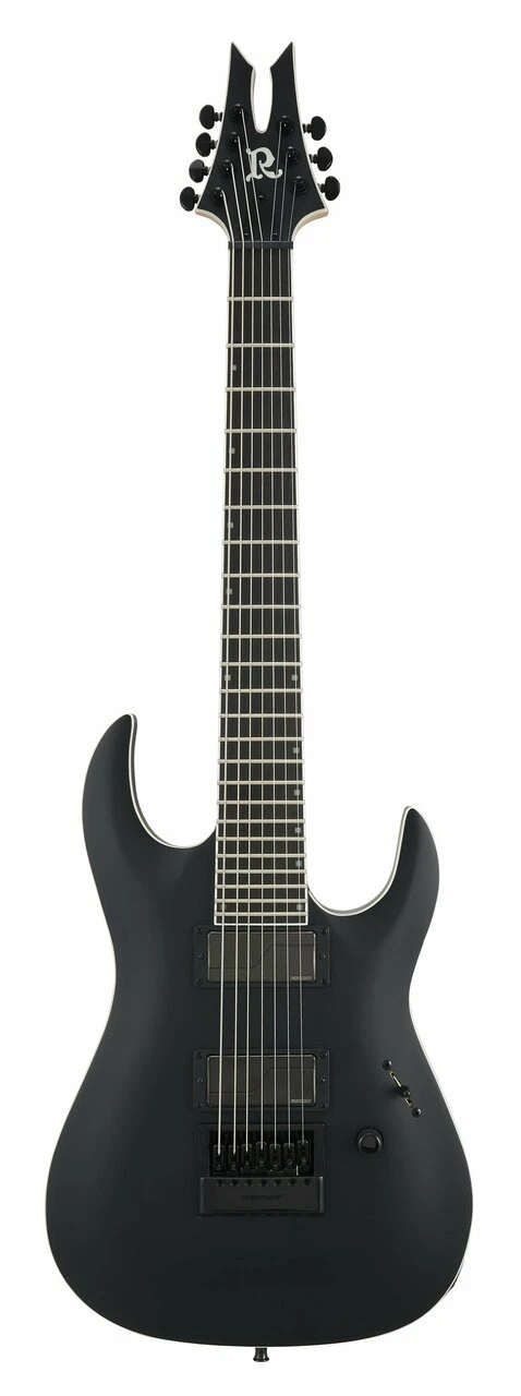 BC Rich Andy James Signature Assassin 7 String Evertune Guitar in Satin Black - OUTLAW724ETAJBK-bc-rich-outlaw-electric-guitar-black-front.jpg