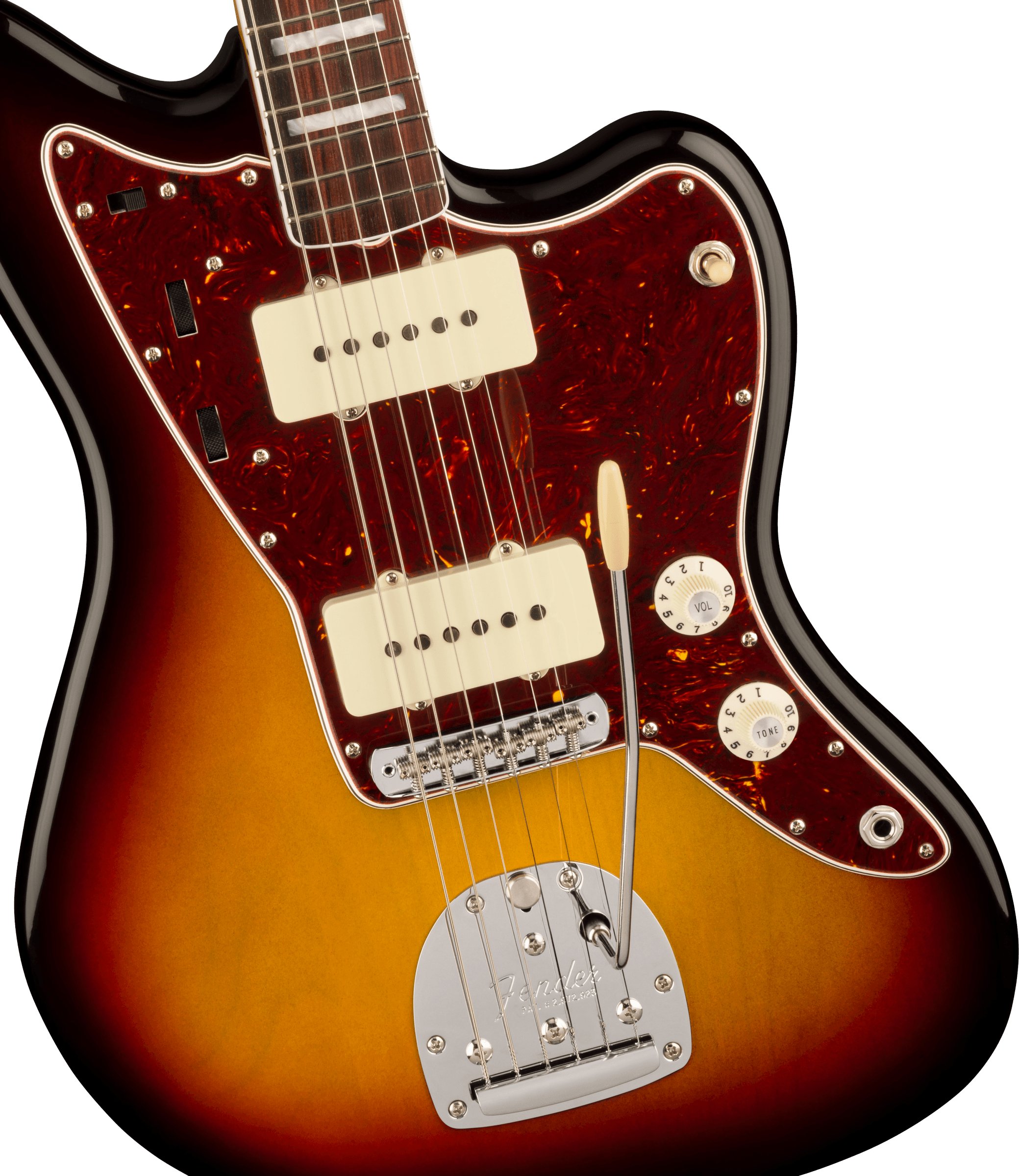 Fender American Vintage II 1966 Jazzmaster Electric Guitar in 3-Colour Sunburst - 542480-Fender-American-Vintage-II-1966-Jazzmaster-3-Colour-Sunburst-Pickups.jpg
