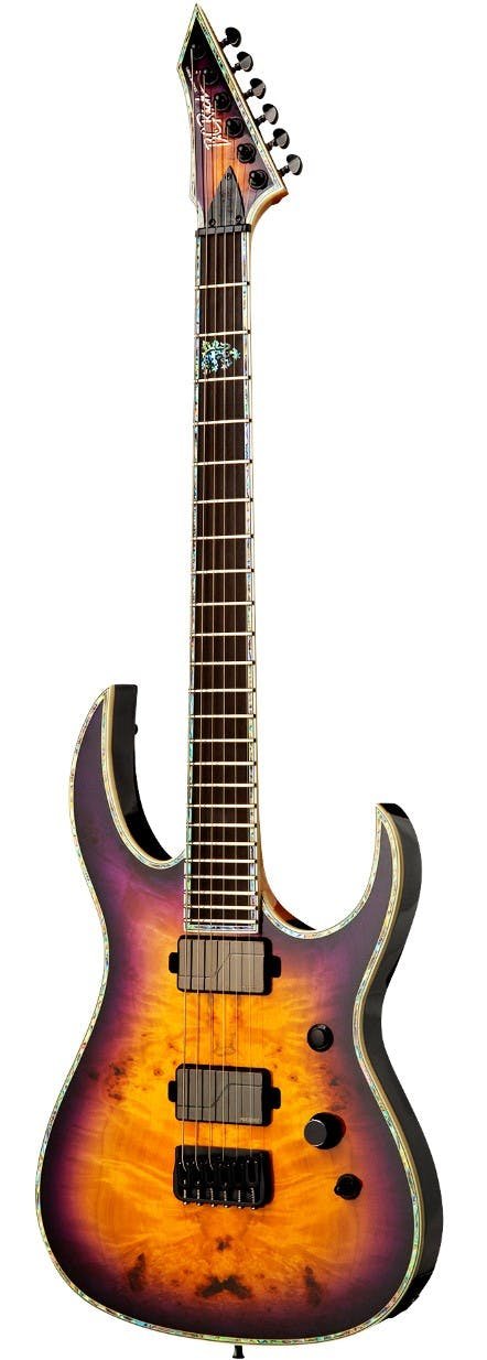 BC Rich Extreme Series Shredzilla Exotic Electric Guitar in Purple