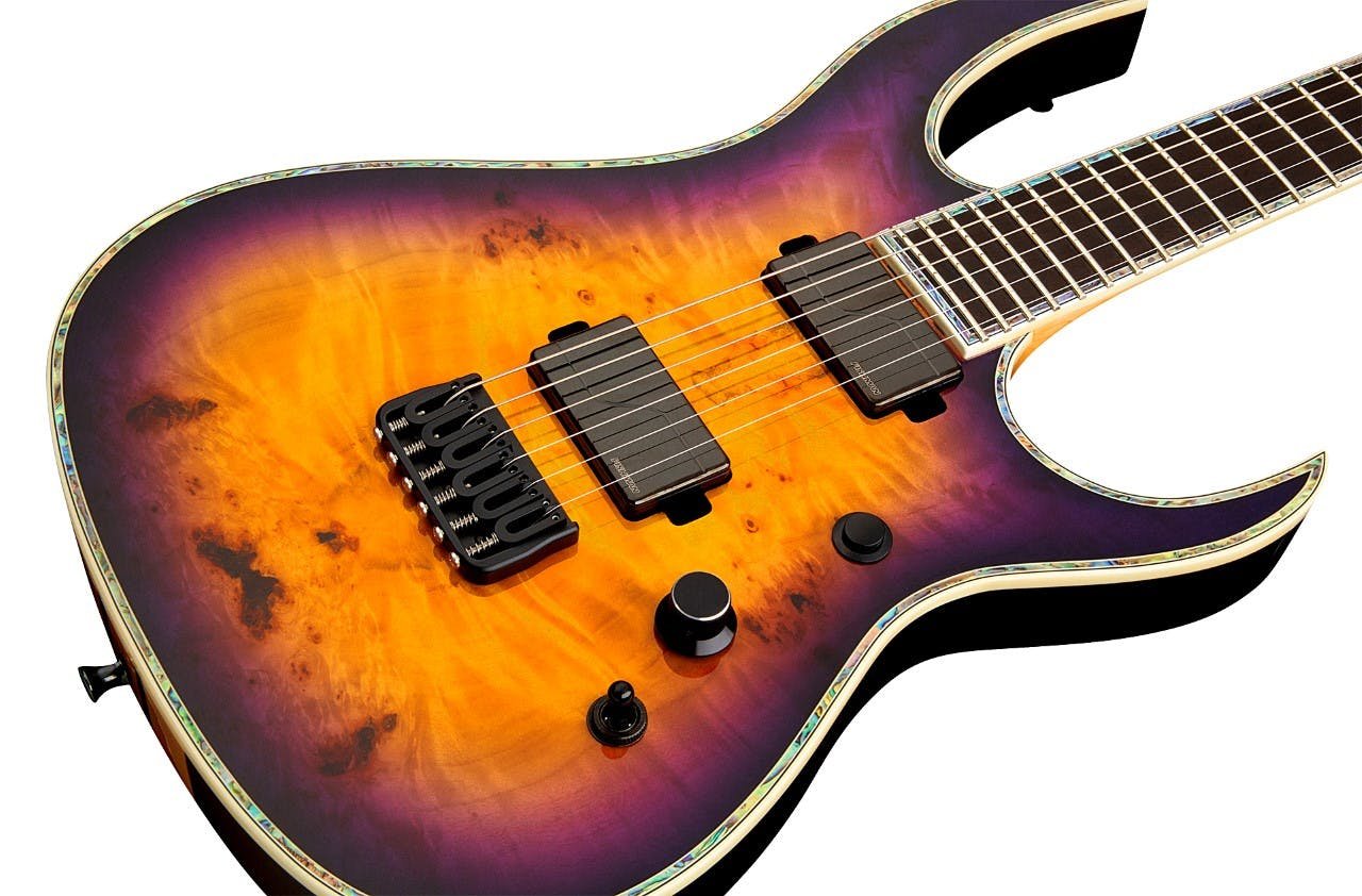 BC Rich Extreme Series Shredzilla Exotic Electric Guitar in Purple