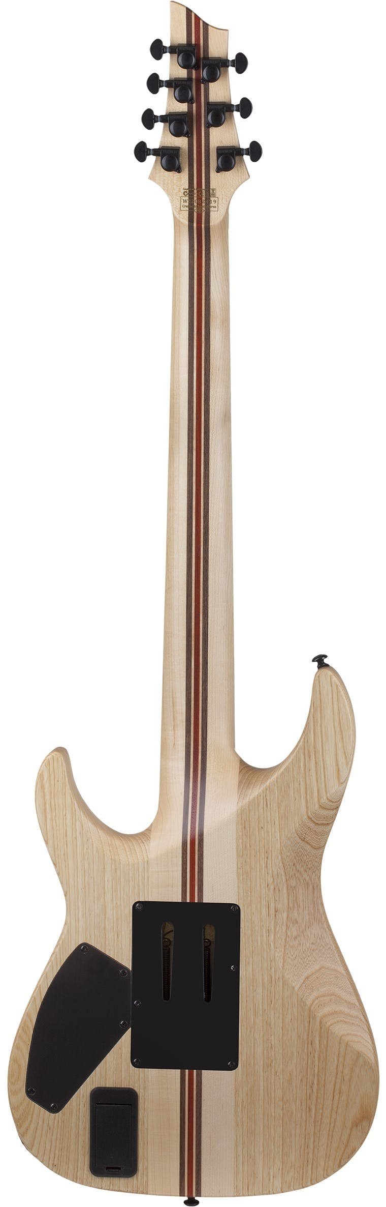 Schecter C-7 FR SLS Elite Electric Guitar in Blood Burst - SCH-GTR-1374-Schecter-C-7-FR-SLS-Elite-Blood-Burst-Back.jpg