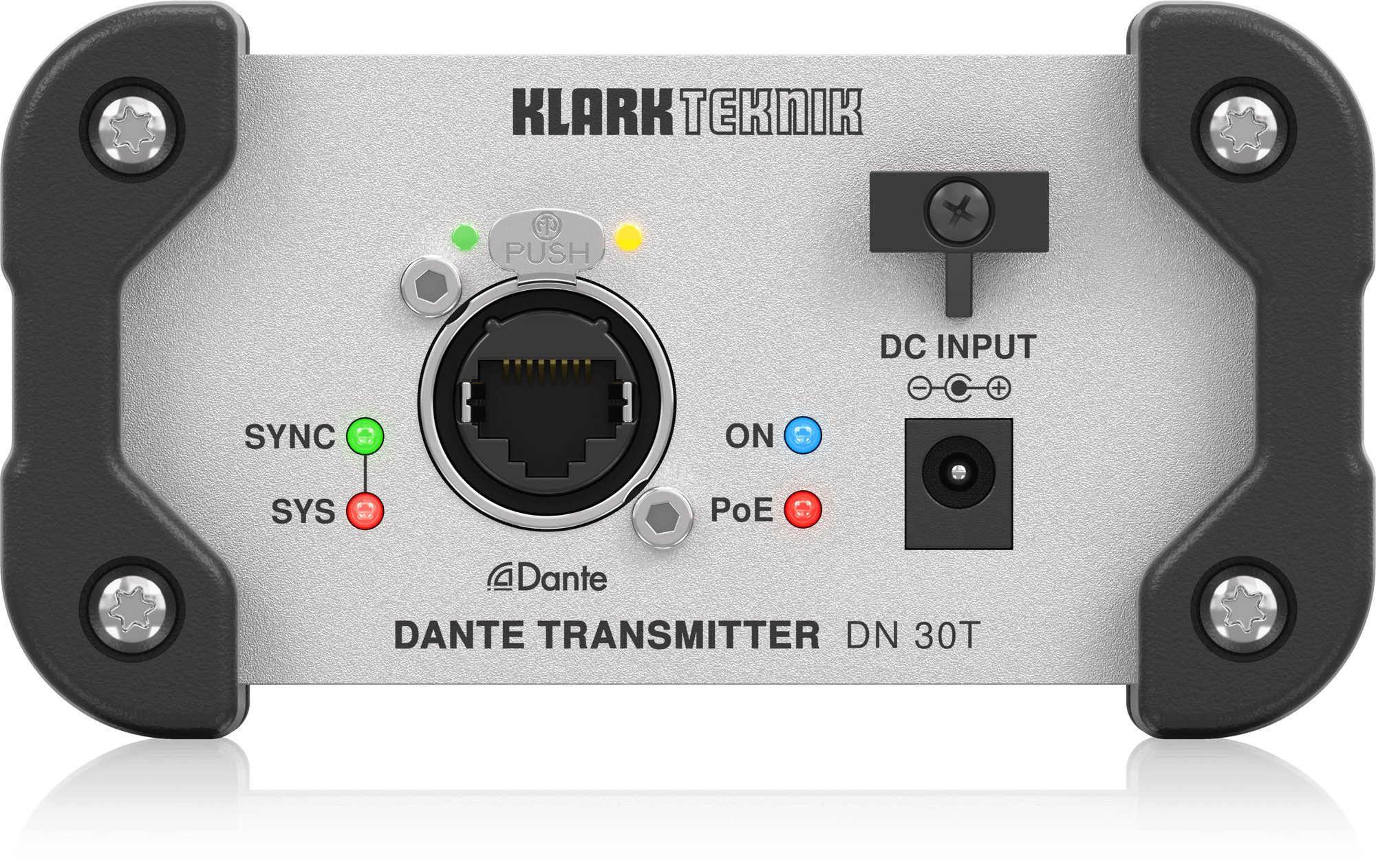 Klark Teknik DN 30T 2-Channel Dante Audio Transmitter for High-Performance Networking - 489231-1642775776228.jpg