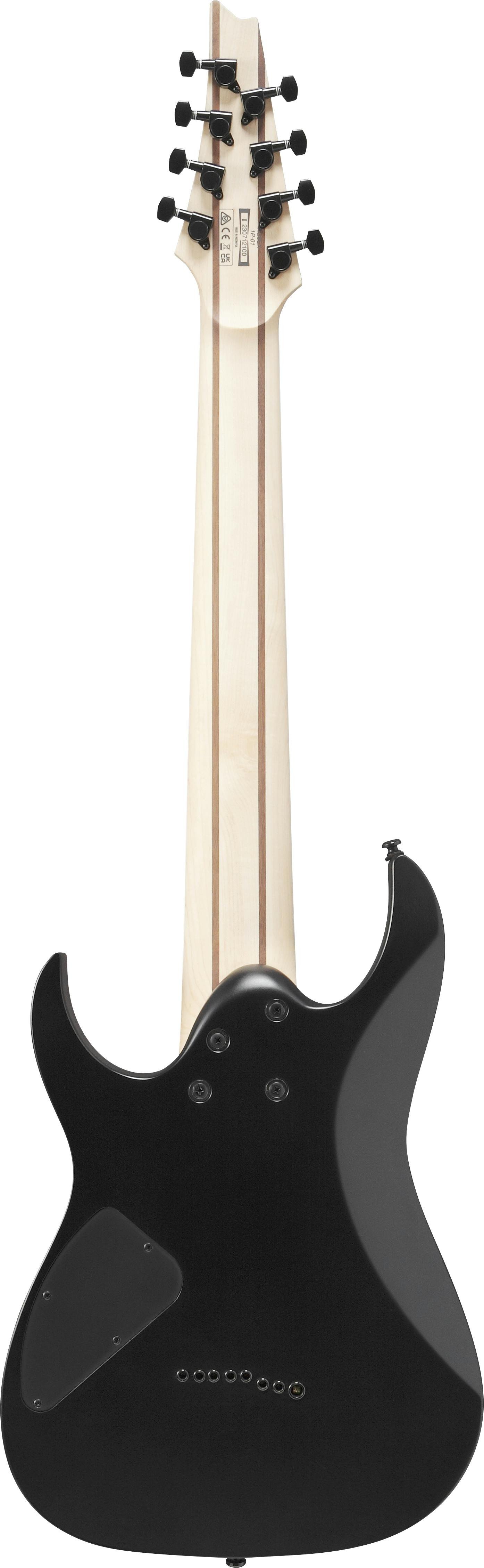Ibanez RG8EX-BKF 8-String Electric Guitar in Black Flat