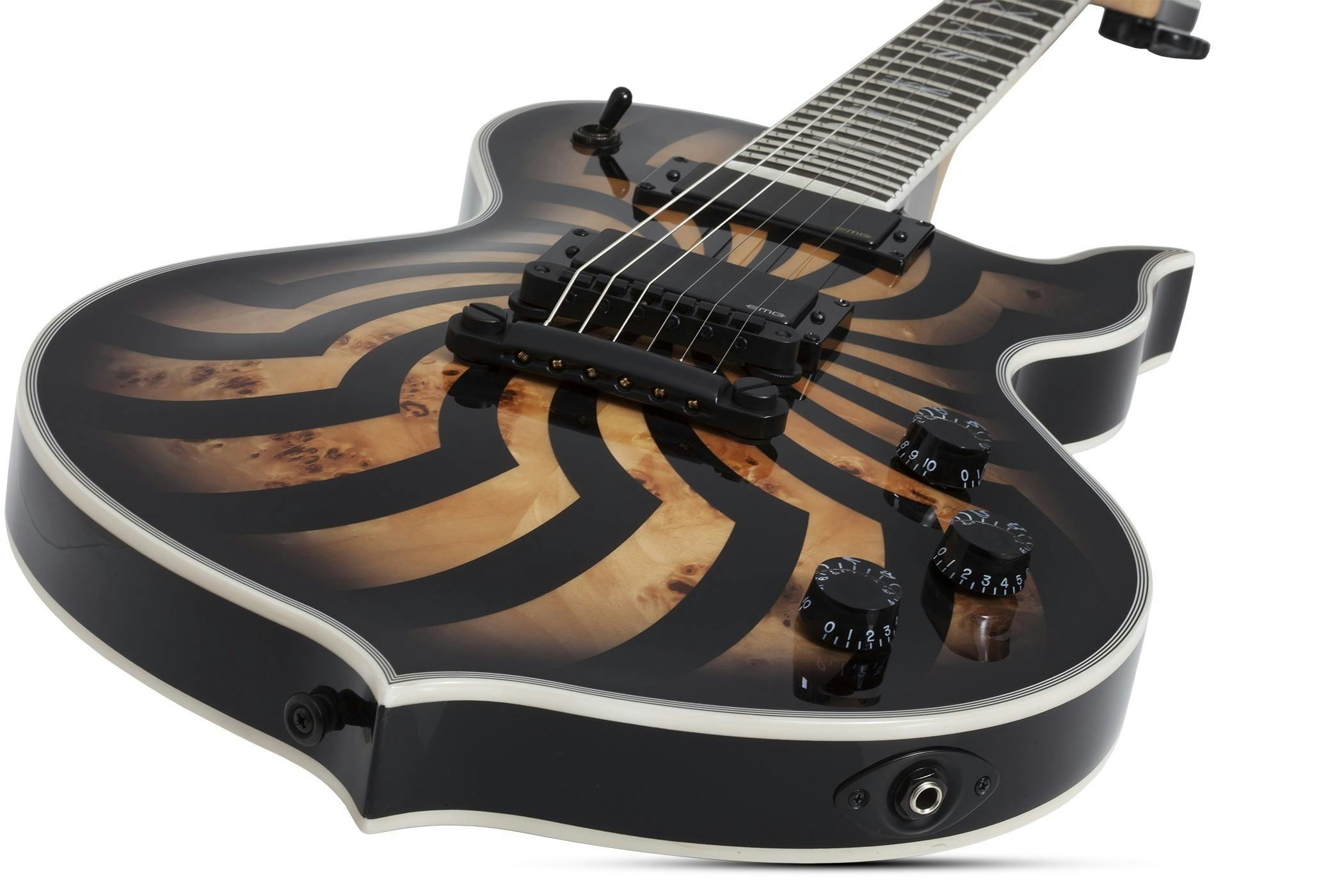 Wylde Audio Odin Grail Buzzsaw Charcoal Burst - SCH-GTR-4539-Wylde-Audio-Odin-Grail-Buzzsaw-Charcoal-Burst-Bottom.jpg