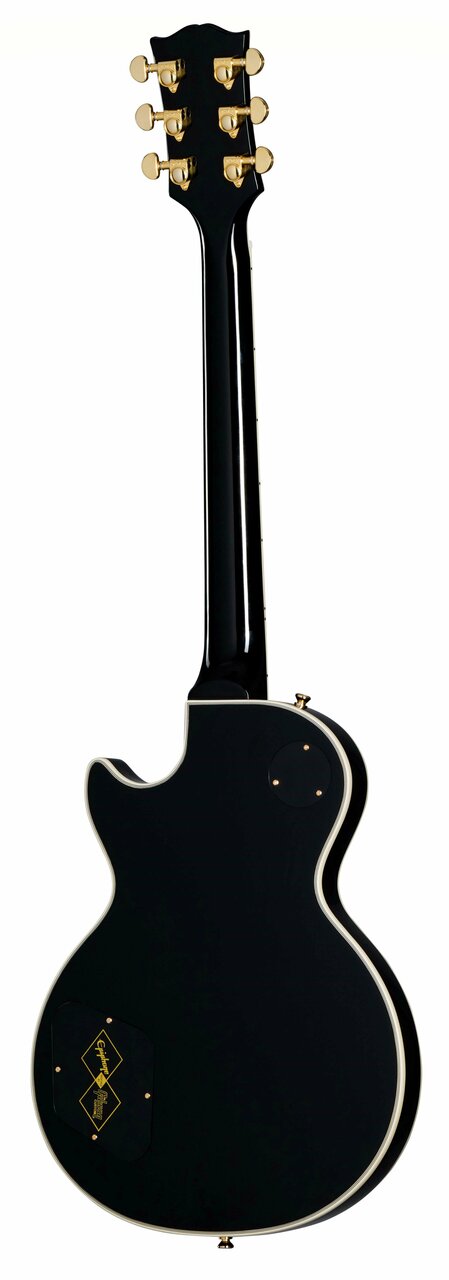 Epiphone inspired by Les Paul Custom 黒 Epiphone Inspired by Gibson Les Paul Custom in Ebony - Andertons
