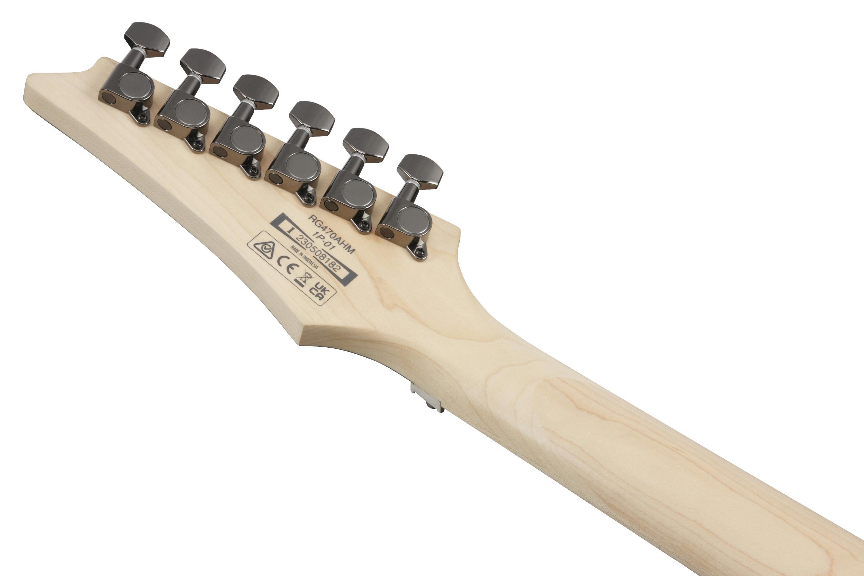 Ibanez RG470AHM-BMT Electric Guitar in Blue Moon Burst - RG470AHM-BMT-ibanez-blue-moon-burst-headstock-2.jpg