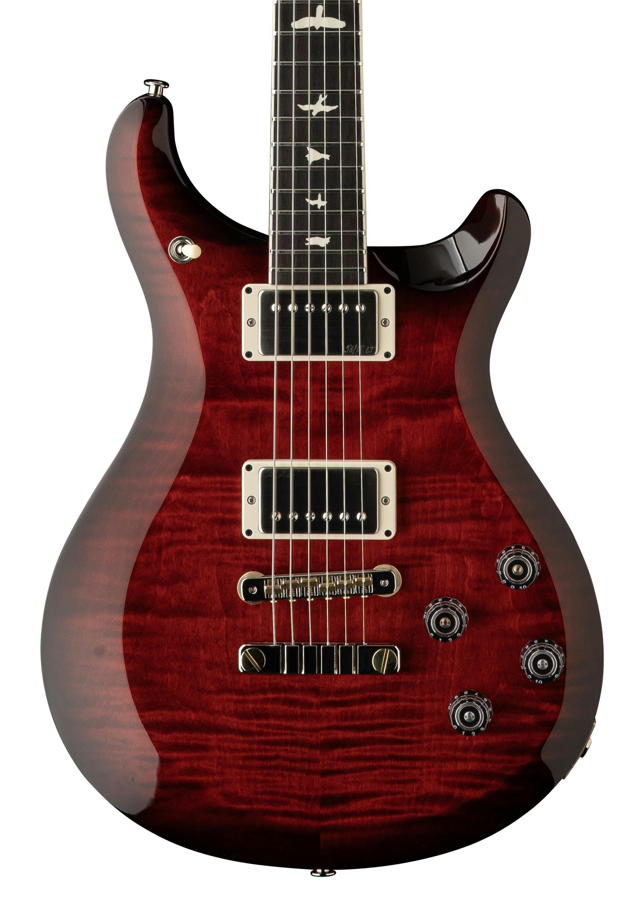 PRS S2 McCarty 594 Electric Guitar in Fire Red Burst - M3M2F2HVIB2N11KFR-S2-McCarty-594-Fire-Red-Burst-hero.jpg