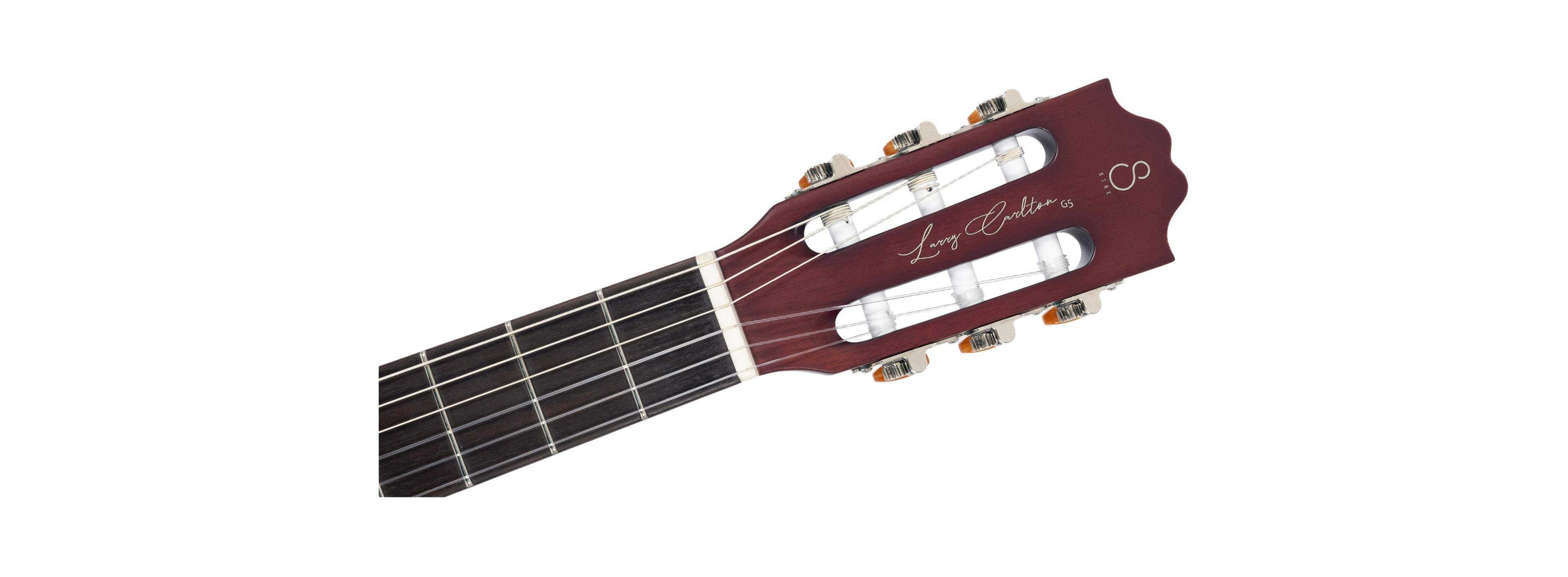 Sire Larry Carlton G5N Nylon Electro-Acoustic Guitar in Tobacco Sunburst Satin - G5NTSS-G5C-TS-V-Dealer.jpg