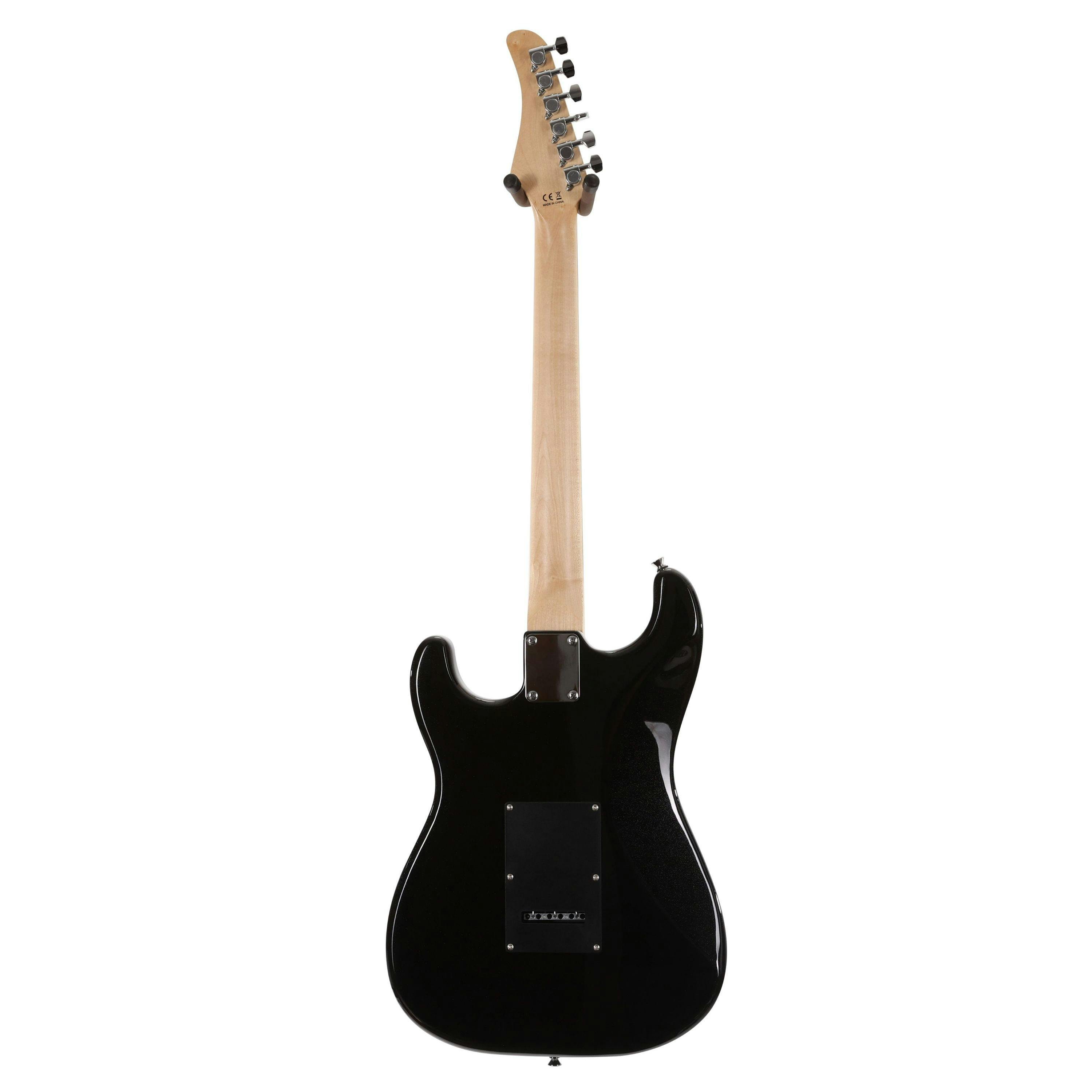 EastCoast ST2 HSS Electric Guitar in Black Metallic Rosewood Fretboard - 477392-EC-GS100H-BKM 3.jpg