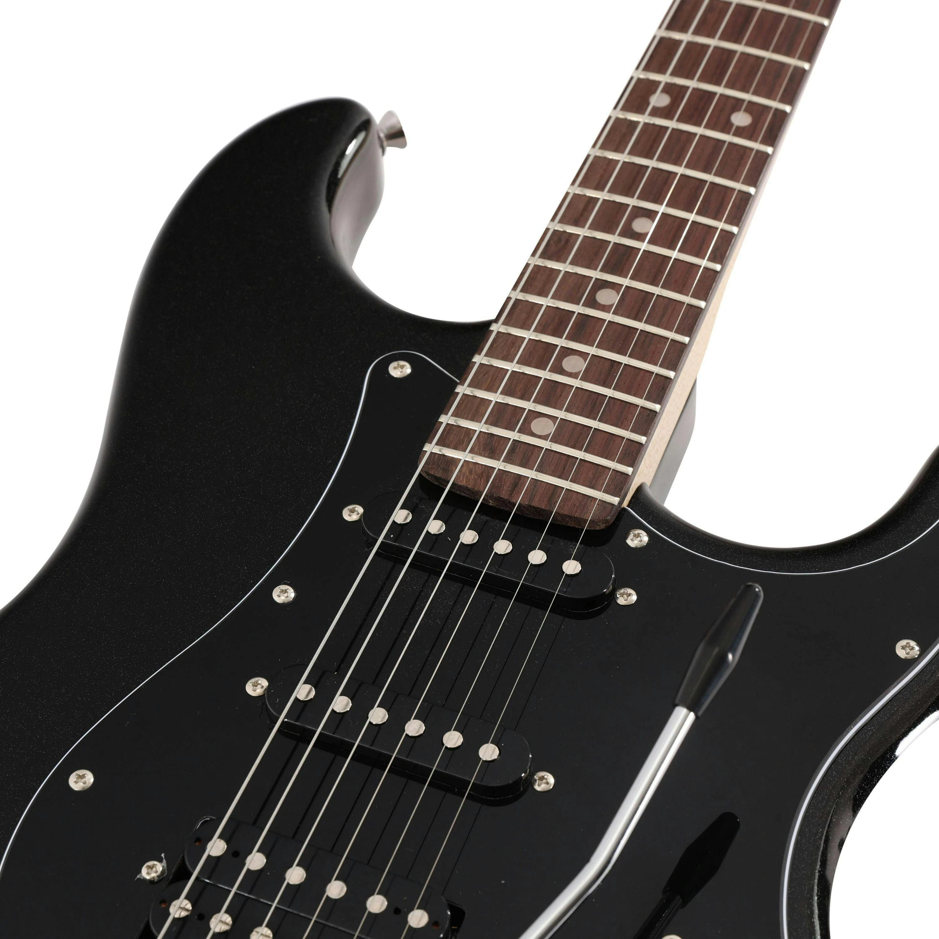 EastCoast ST2 HSS Electric Guitar in Black Metallic Rosewood Fretboard - 477394-EC-GS100H-BKM 5.jpg