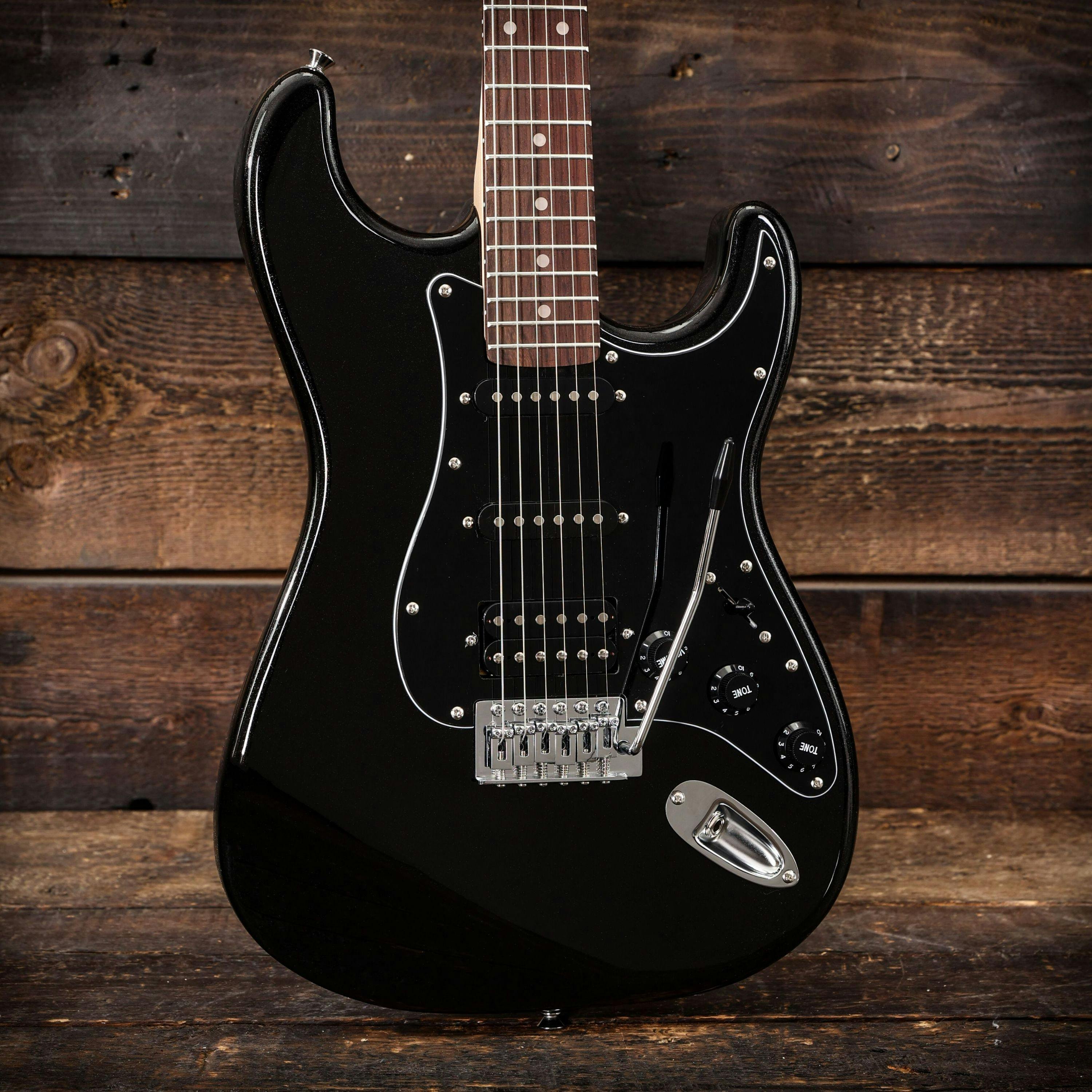 EastCoast ST2 HSS Electric Guitar in Black Metallic Rosewood Fretboard - EC-GS100H-BKM-1.jpg