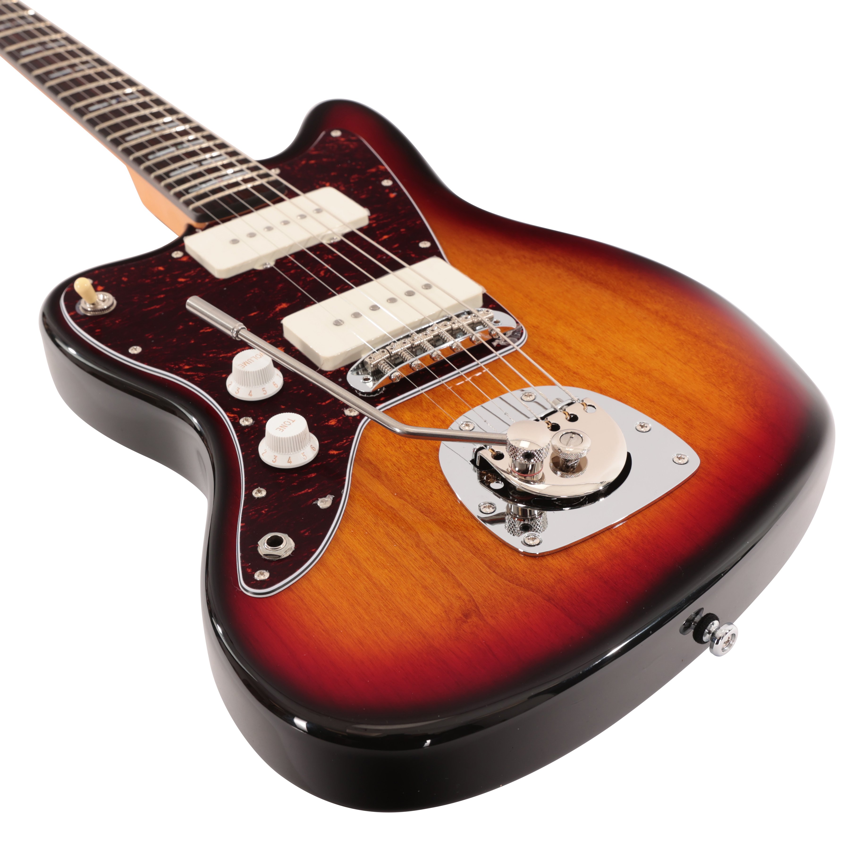 Sire Larry Carlton J5 Left Handed Electric Guitar in 3-Tone Sunburst - J5LH3TS (5).jpg