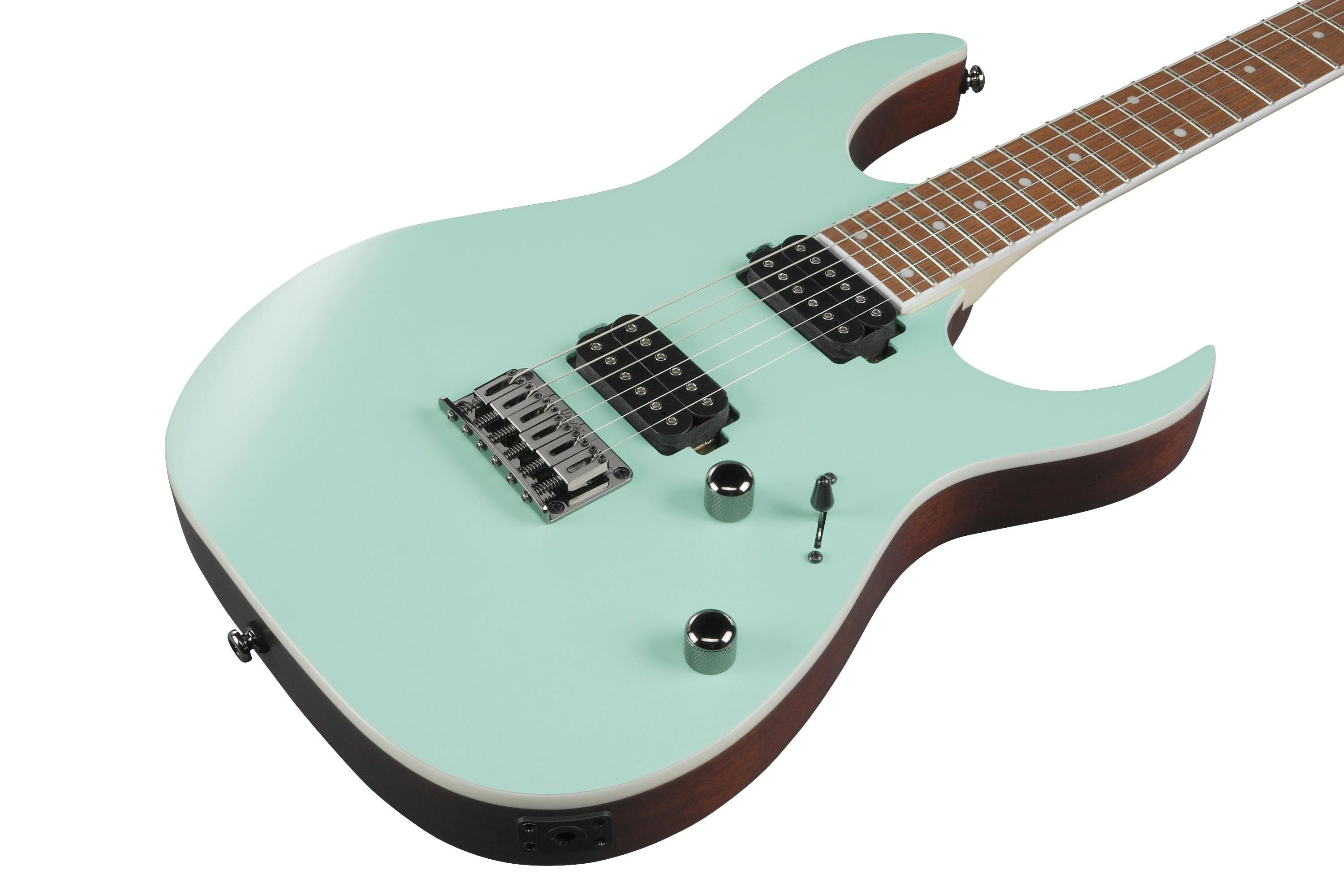ギター Ibanez rg421s Ibanez RG421S-SEM Electric Guitar in Sea Shore Matte - Andertons