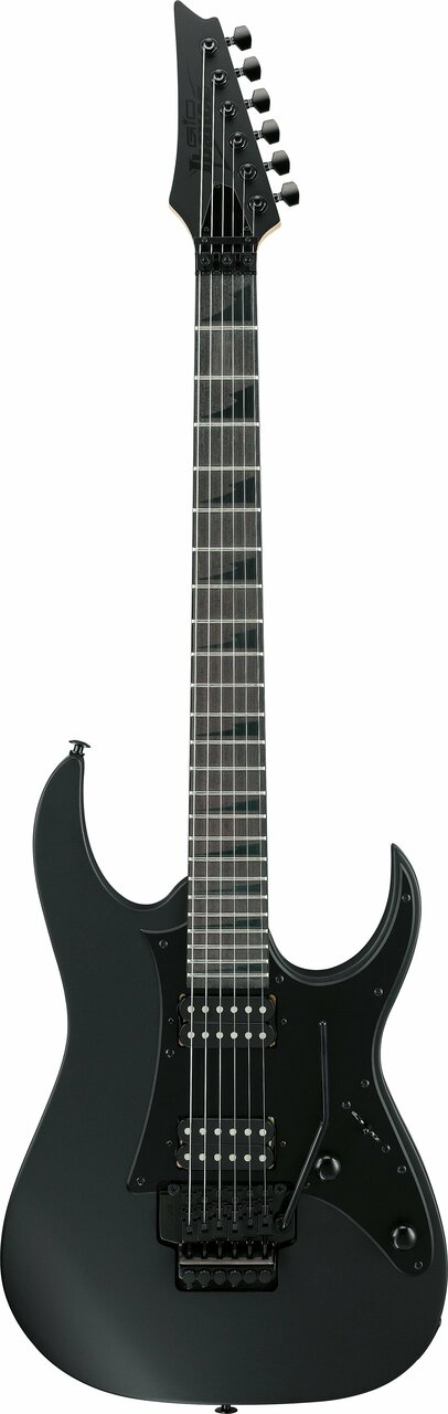 Ibanez GRGR330EX-BKF Electric Guitar in Black Flat - GRGR330EX-BKF-GRGR330EX-black-flat-front.jpg