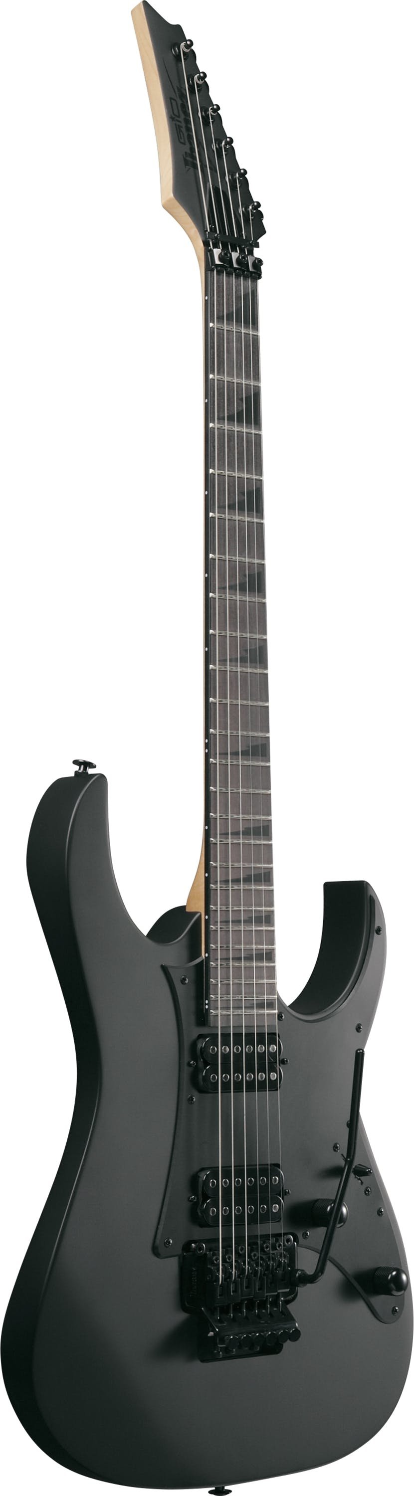 Ibanez GRGR330EX-BKF Electric Guitar in Black Flat - GRGR330EX-BKF-GRGR330EX-black-flat-side.jpg