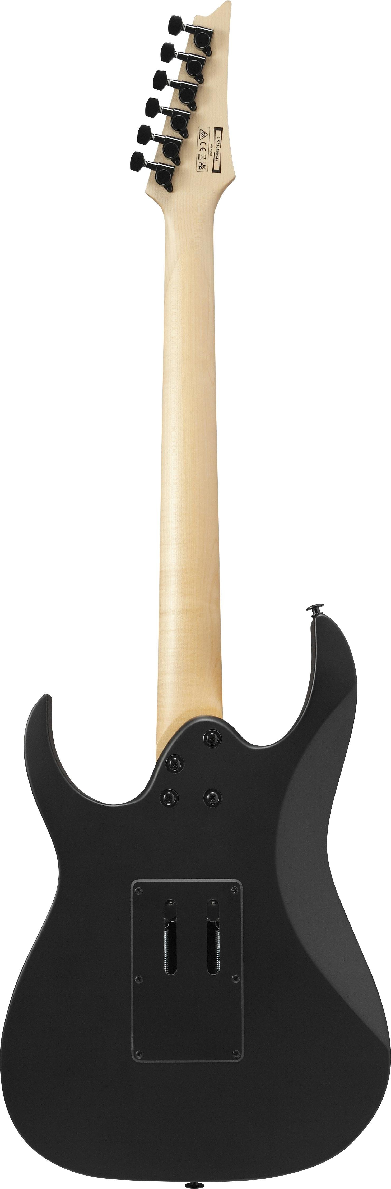 Ibanez GRGR330EX-BKF Electric Guitar in Black Flat - GRGR330EX-BKF-GRGR330EX-black-flat-back.jpg