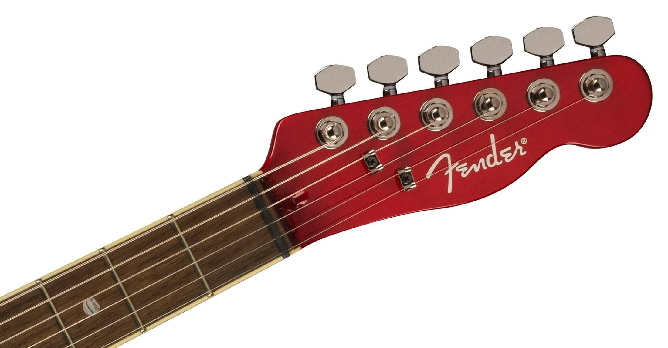 Fender FMT Telecaster HH in Crimson Red Transparent - Andertons