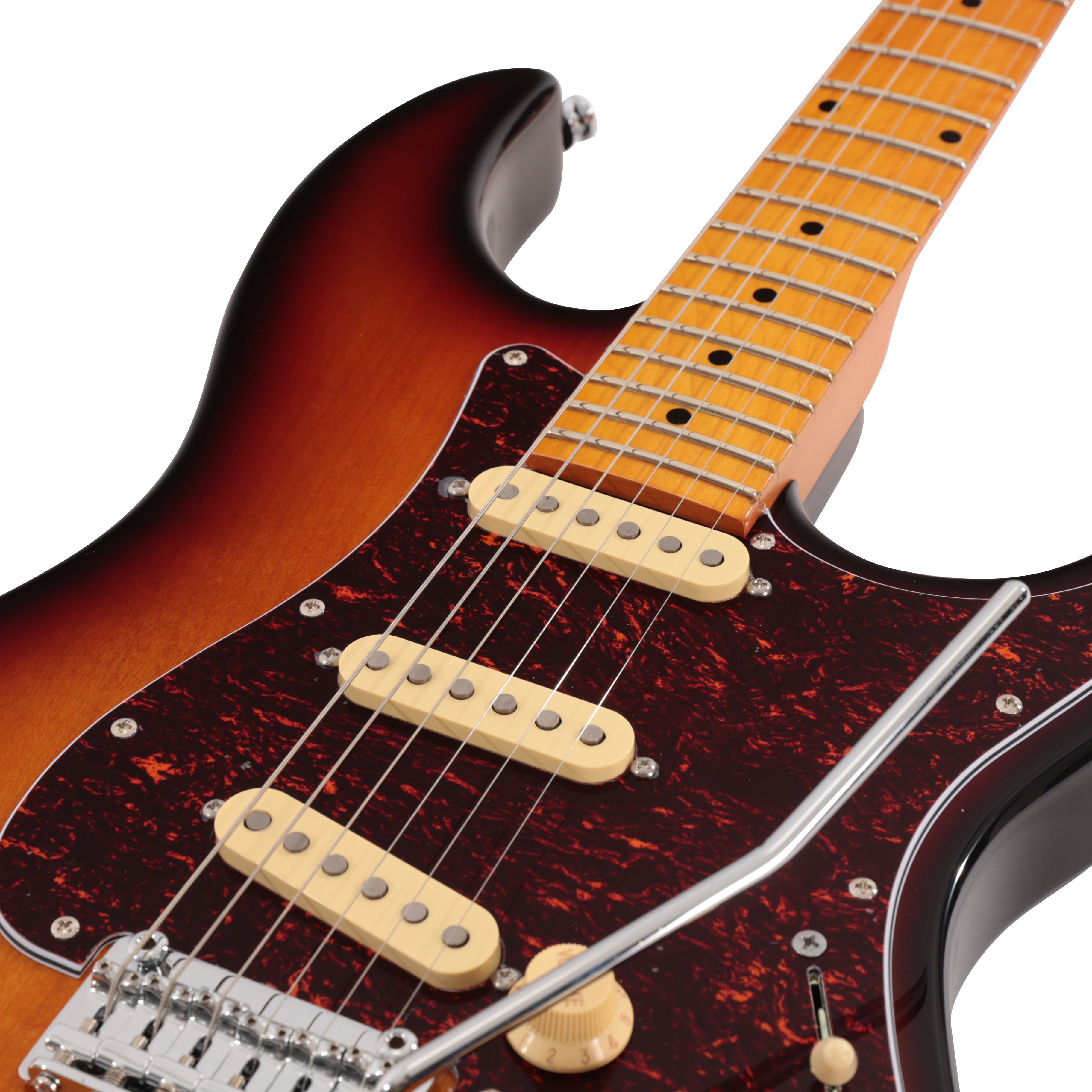 Sire Larry Carlton S5 Electric Guitar in 3-Tone Sunburst - S53TS (6).jpg